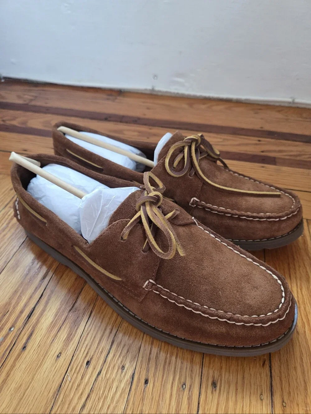 New Sperry Top-Sider Authentic Original™ 2-Eye Ripple Lug Boat Shoe Men's 10